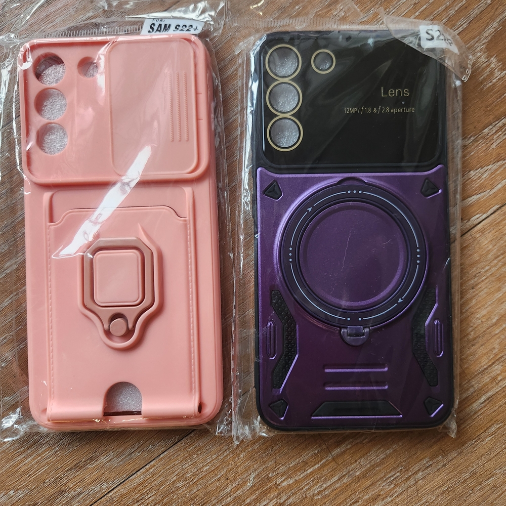 Purple and Pink Phone Cases